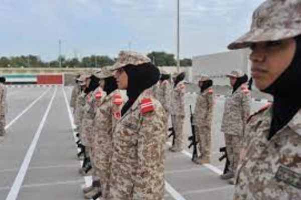 تسجيل في الجيش الإماراتي للبنات
